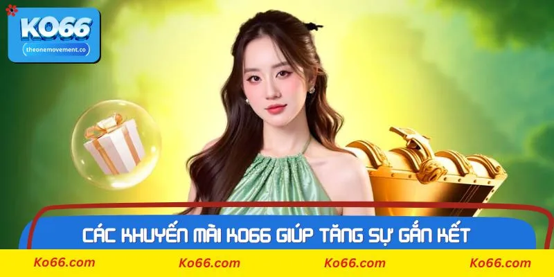 Các khuyến mãi Ko66 cho hội viên lâu năm