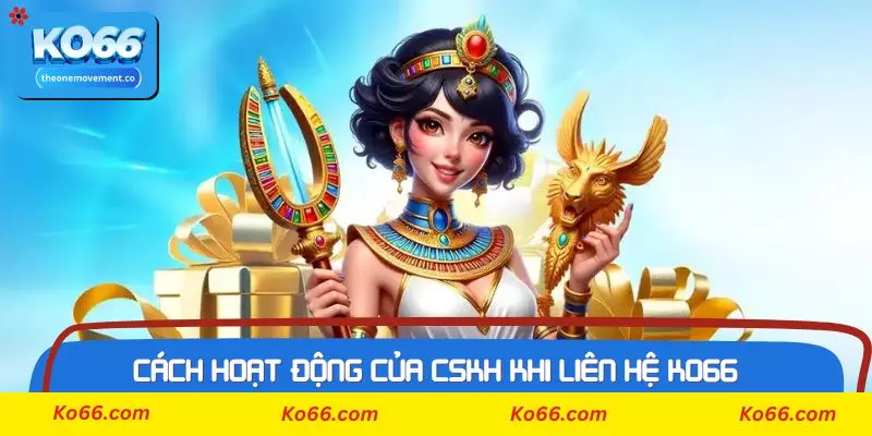 Cách hoạt động của CSKH khi có người liên hệ Ko66
